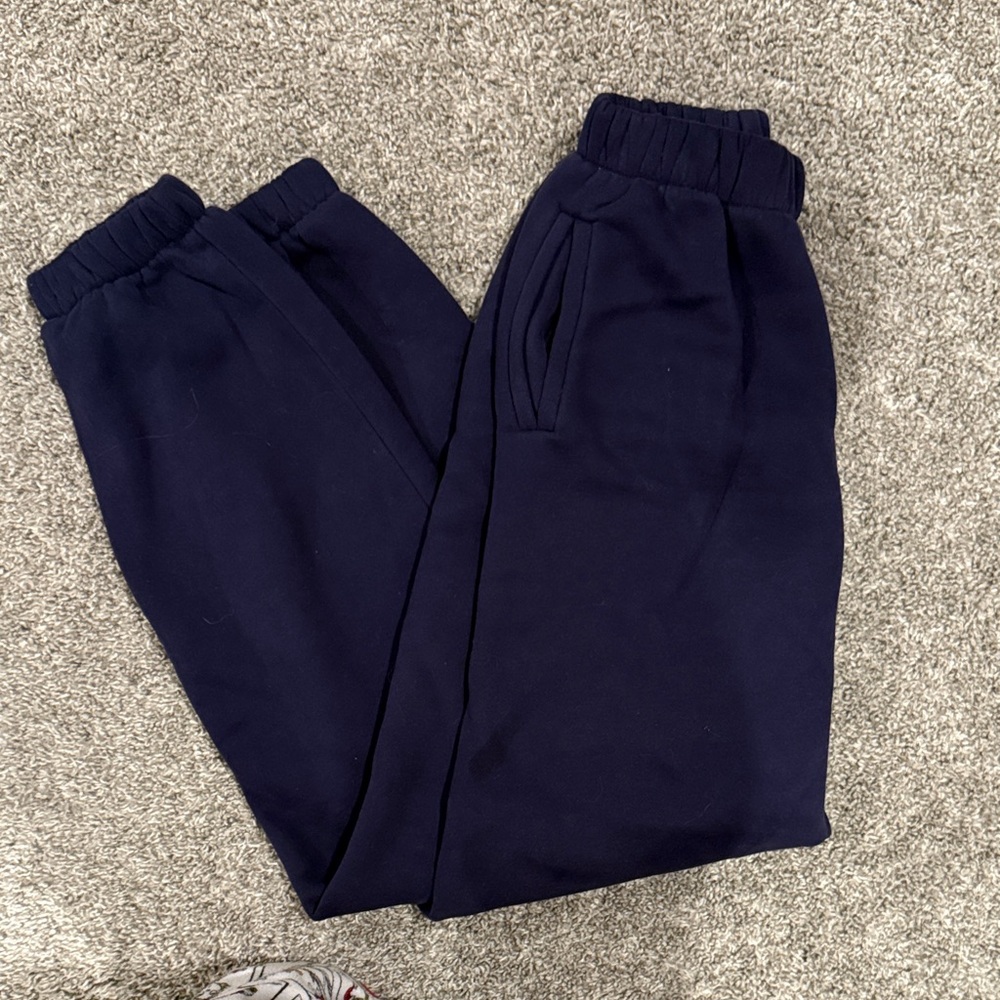 Women's Navy Sweatpants